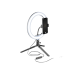 Bluetooth Selfie Ring Multicolor Tripod Cellular, Black