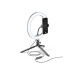 Bluetooth Selfie Ring Multicolor Tripod Cellular, Black