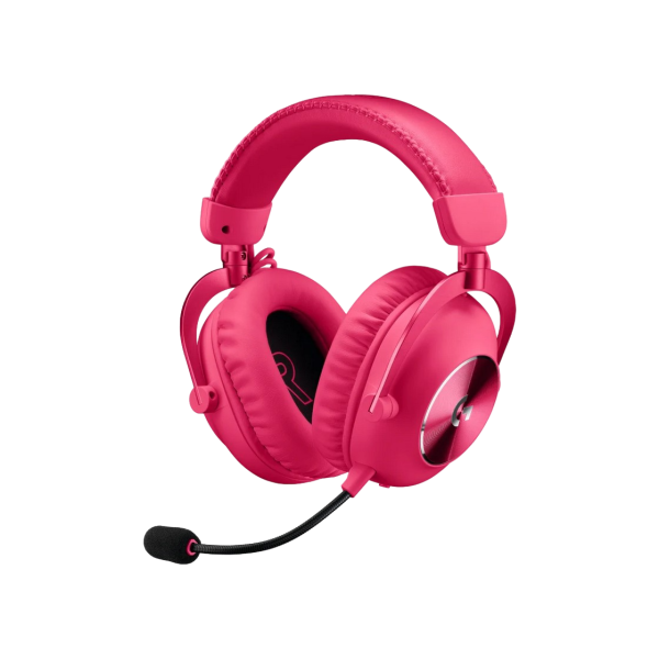 Беспроводная игровая гарнитура Logitech G Pro X 2, 50-мм драйвер, неодимовый магнит, 20–20 кГц, 38 Ом, 87,8 дБ, 345 г, 50 ч, AI NR, Det.Mic