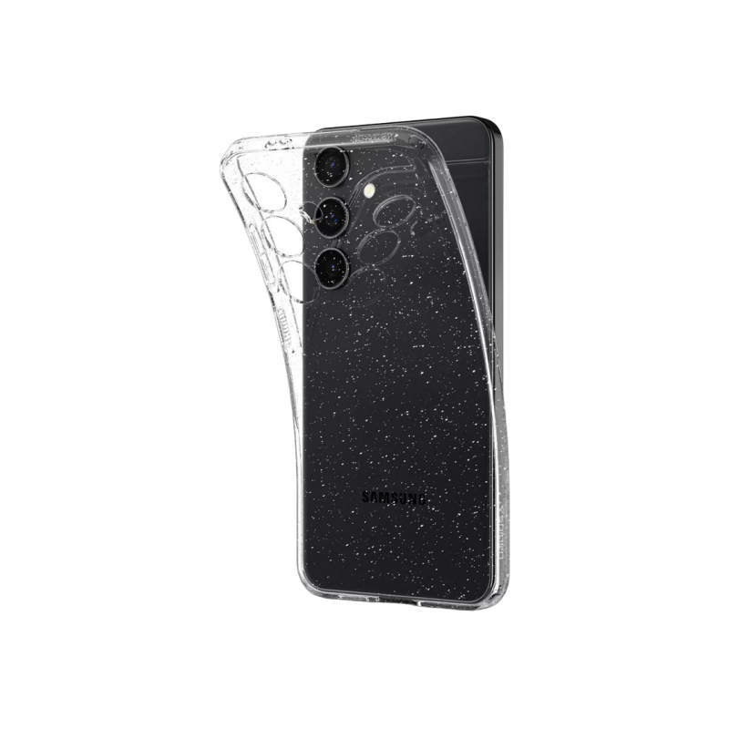 Spigen Samsung S24, жидкий кристалл, блестящий кристалл