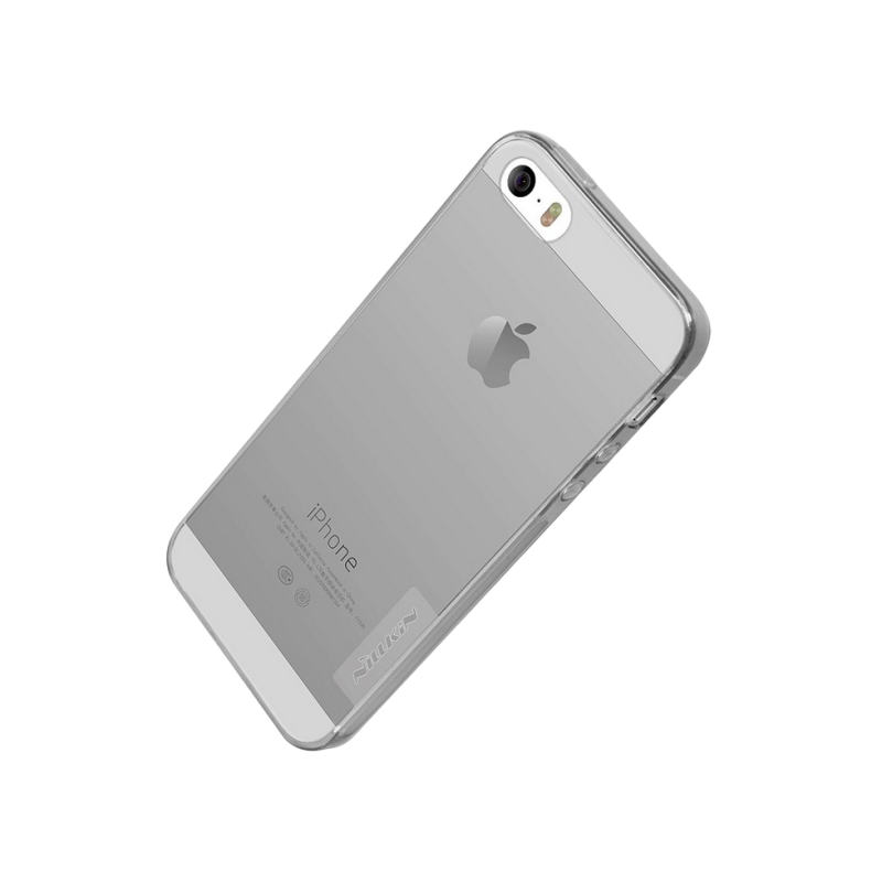 Nillkin Apple iPhone 5SE, ультратонкий TPU, натуральный серый