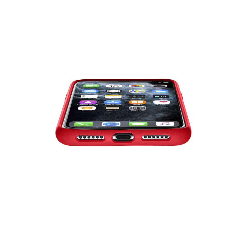 Сотовый Apple iPhone 11 Pro Max, чехол Sensation красный