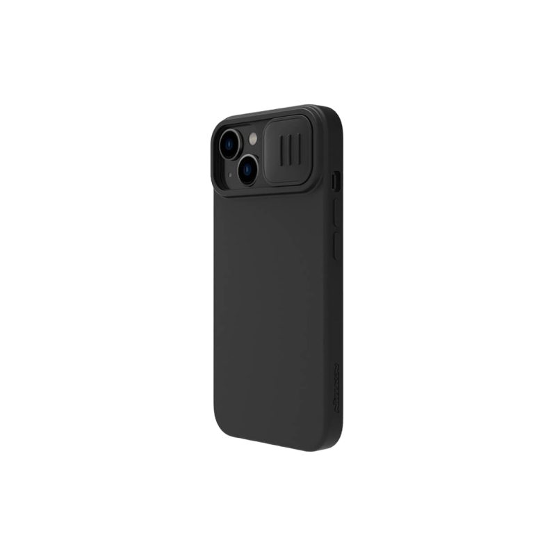 Чехол Nillkin Apple iPhone 14 Plus, CamShield Silky Silicone, элегантный черный