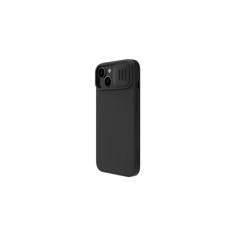 Чехол Nillkin Apple iPhone 14 Plus, CamShield Silky Silicone, элегантный черный