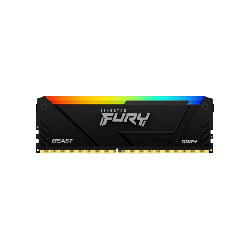 Оперативная память 8GB DDR4-3200 Kingston Fury Beast RGB, Black