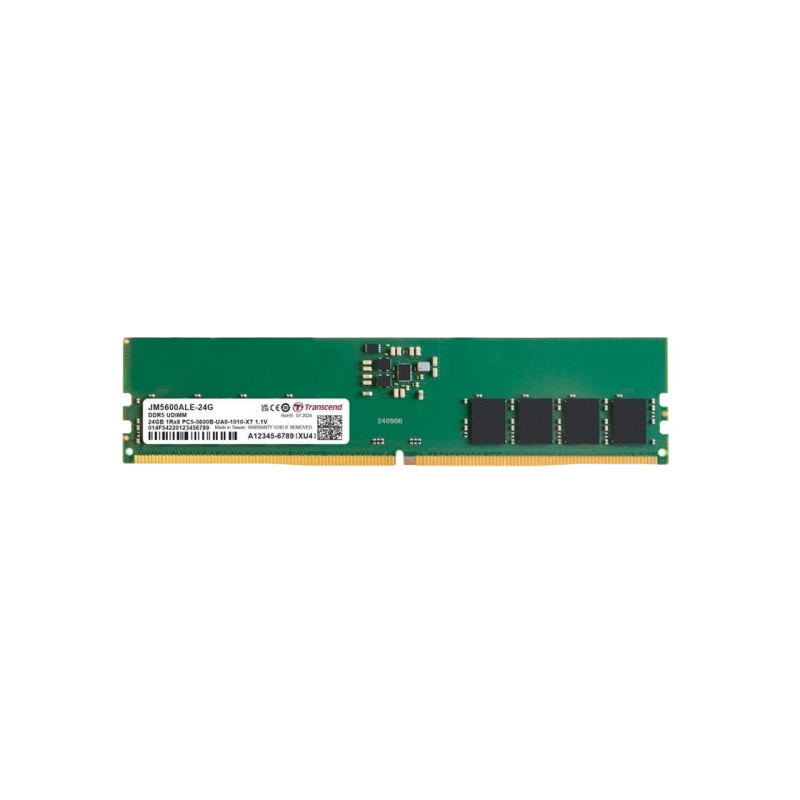 Оперативная память 24GB DDR5-5600 Transcend JetRam JM5600ALE-24G