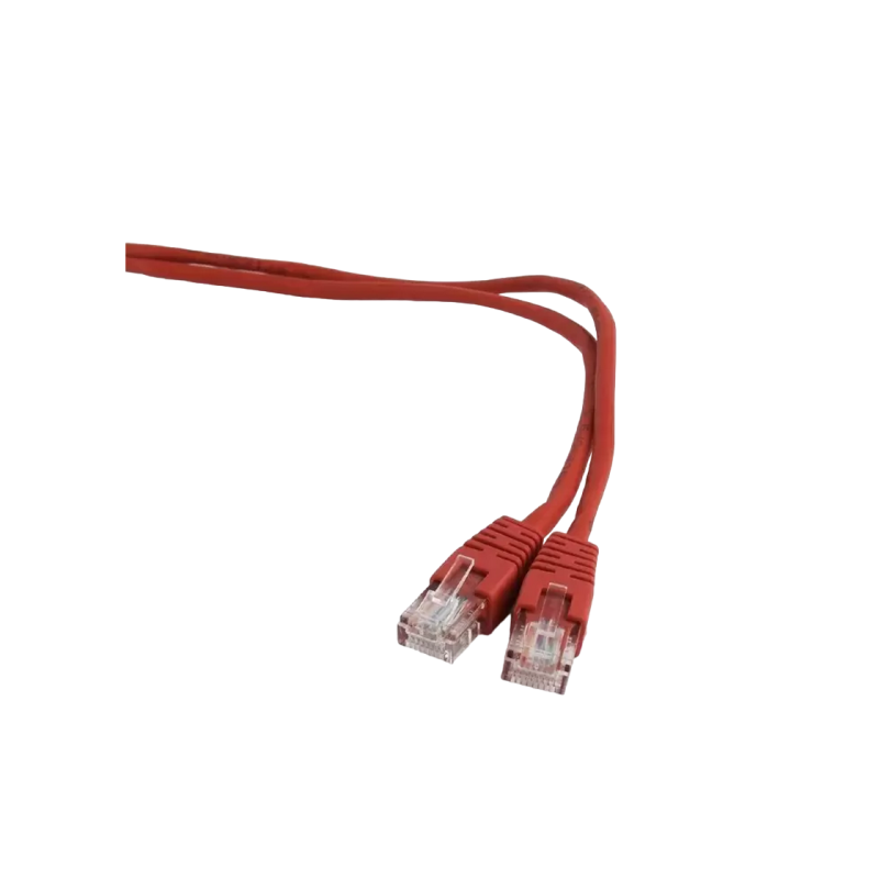 Патч-корд кат. 5E Cableexpert PP22-2M/R, Ред.