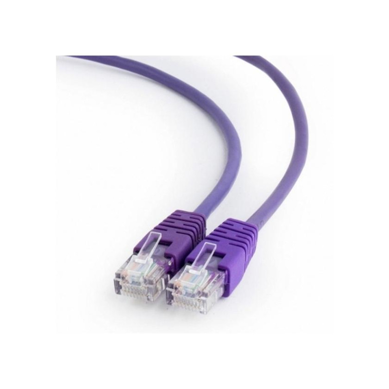 Патч-корд Cablexpert PP12-0.25M/V, фиолетовый