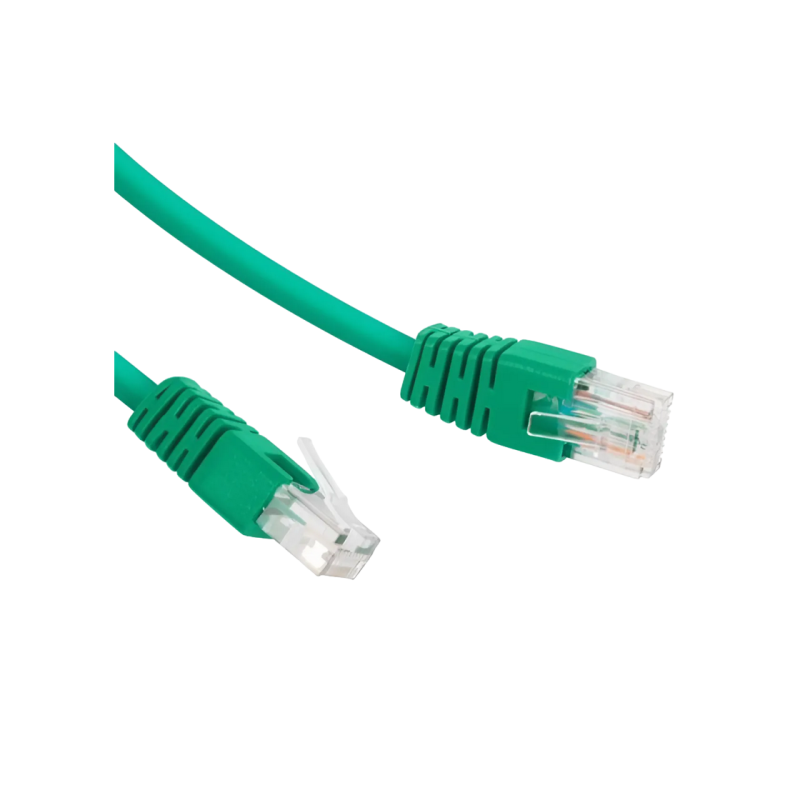 FTP-коммутационный шнур Cablexpert PP22-2M/G, зеленый
