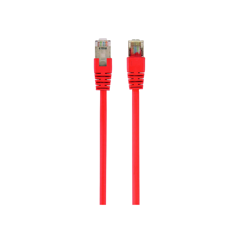 Патч-корд кат. 5E Cableexpert PP22-2M/R, Ред.