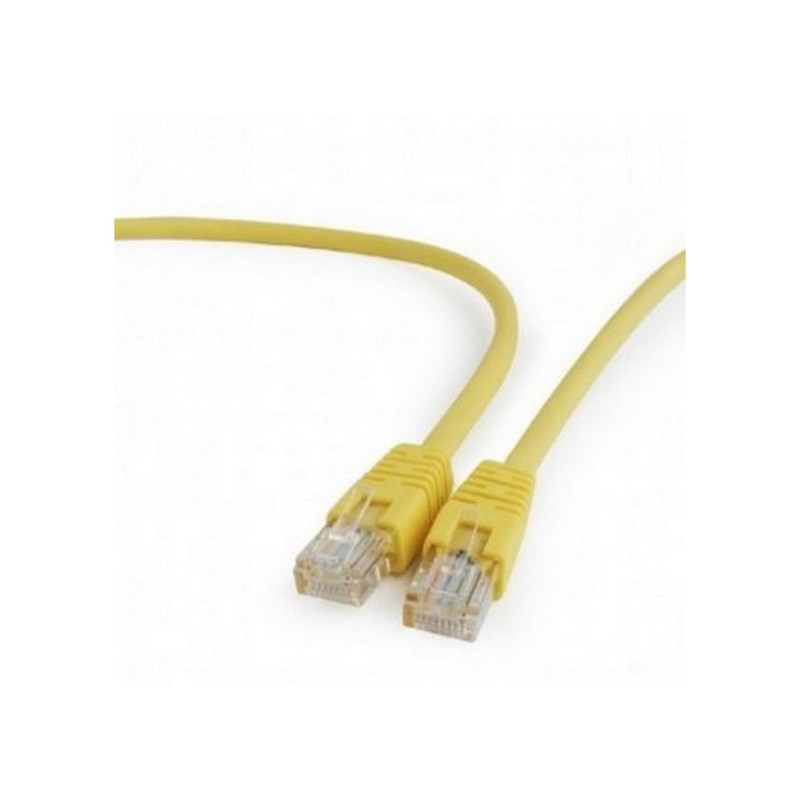 Патч-корд кат. 5E Cablexpert PP22-1M/Y, желтый