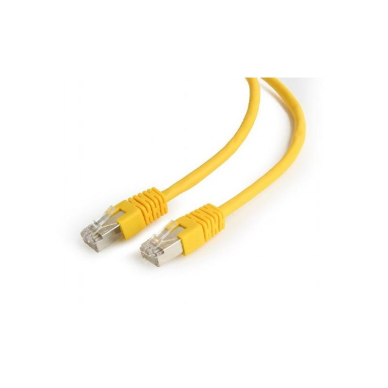 Патч-корд Cat.6/FTP, 0,25 м, желтый, PP6-0.25M/Y, Cablexpert