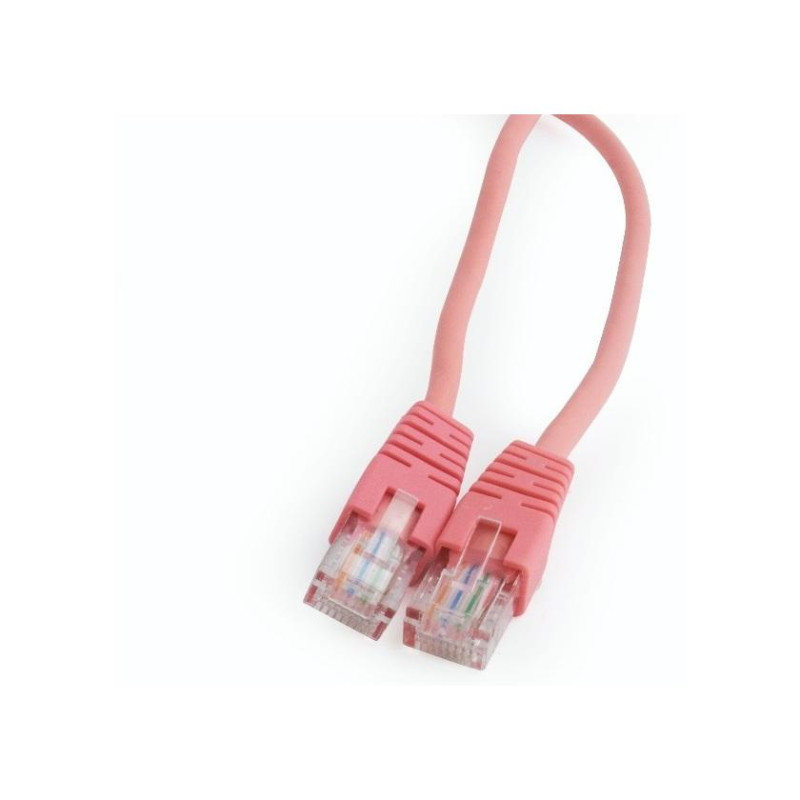 Патч-корд Cablexpert PP12-2M/RO, розовый