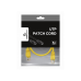Патч-корд Cablexpert PP12-0.5M/Y, желтый