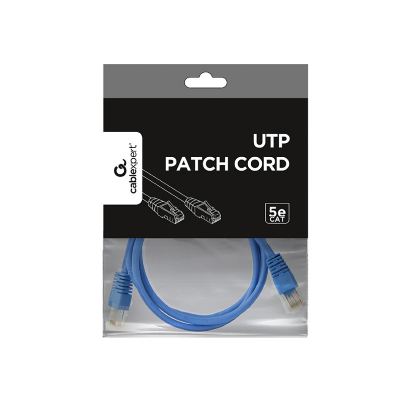 Патч-корд Cablexpert PP12-1M/B, синий