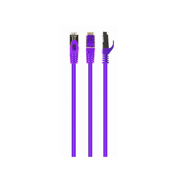 Патч-корд кат. 6/FTP, Cableexpert PP6-3M/V, Фиолетовый, 3 м