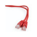 Патч-корд кат. 5E Cablexpert PP12-5M/R, Красный, 5 м
