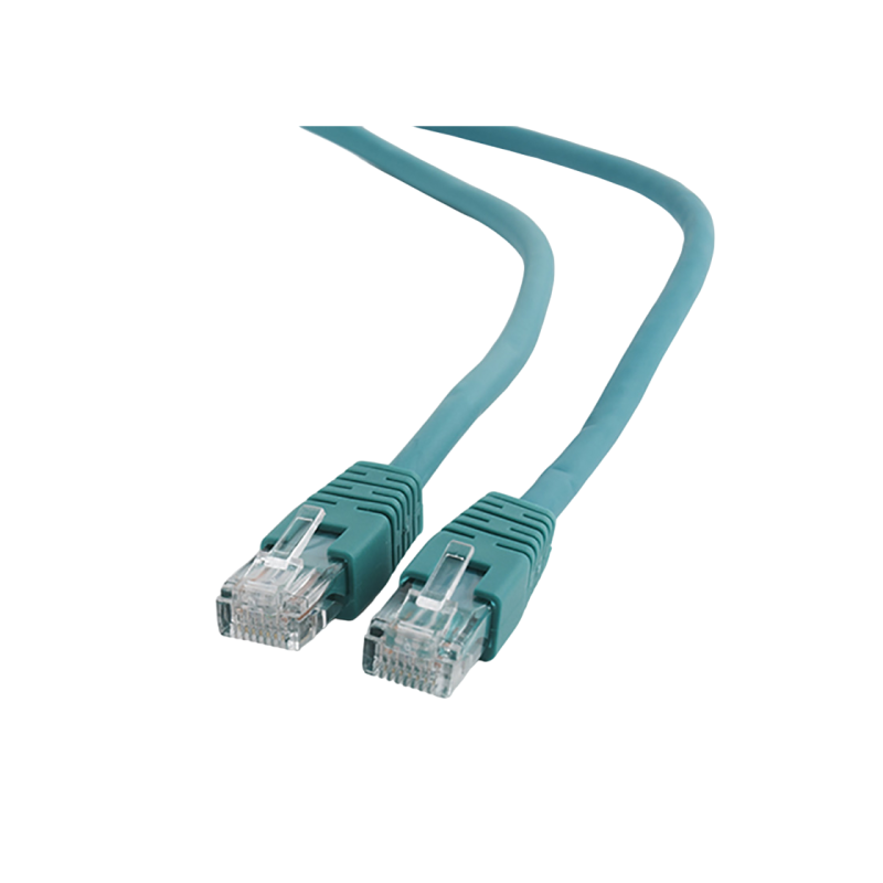 Патч-корд Cat.6U 5 м, зеленый, PP6U-5M/G, Cablexpert, многожильный неэкранированный