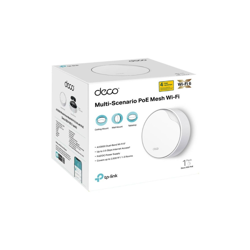 Роутер TP-Link Deco X50-PoE(1-pack)