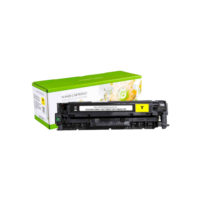 Лазерный картридж for HP CB532A yellow SCC CRT HEW SCC532A YLW (2.8k)