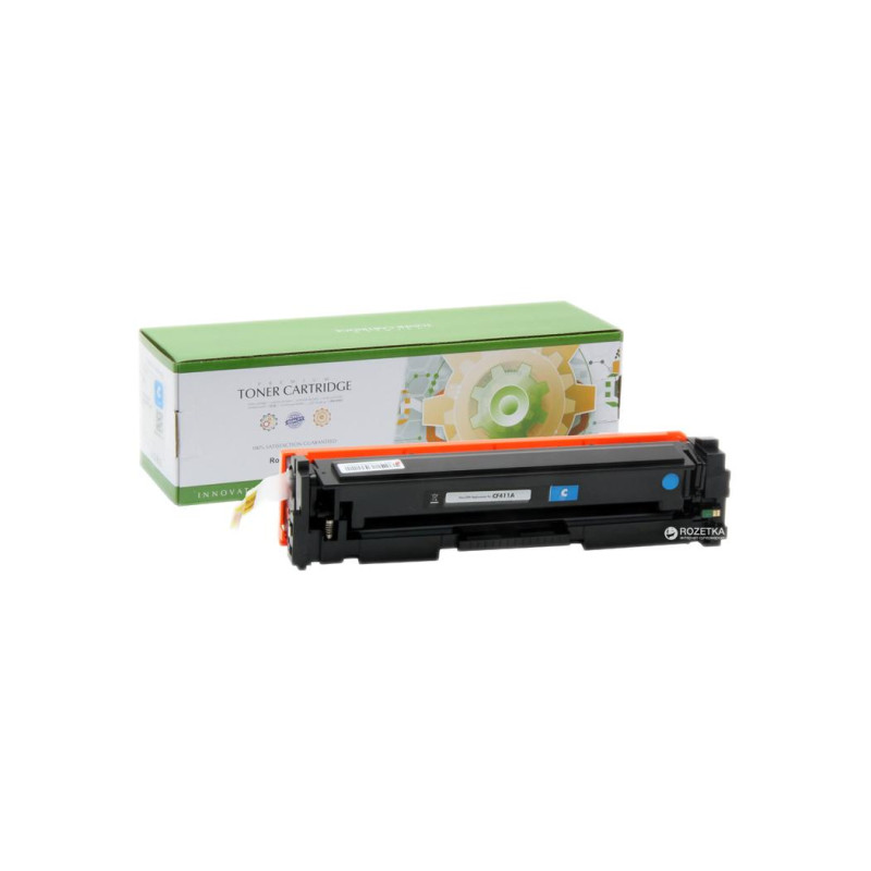 Картридж для HP CF411X/CRG046H, совместимый, голубой