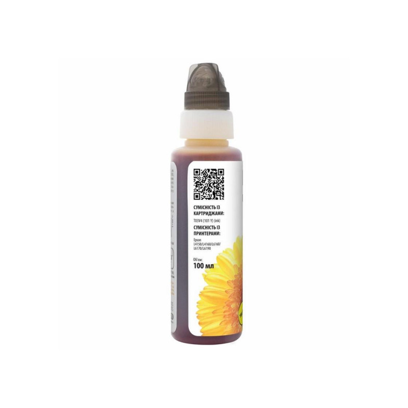 Чернила Barva для Epson 101 Y, 100гр, Onekey Compatible, Желтые