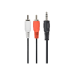 CCA-458/0.2 3,5-мм стереоразъем на 2 фоноразъема, кабель 0,2 метра, Cablexpert