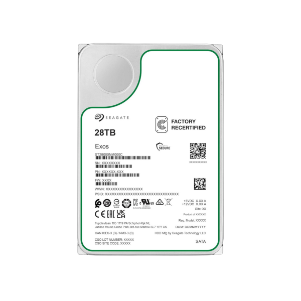 HDD 28.0TB Seagate Exos ST28000NM000C-FR