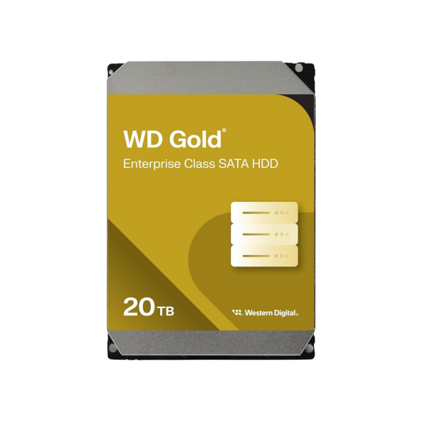 Жесткий диск 20.0TB Western Digital Gold WD203KRYZ