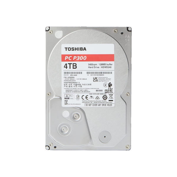 HDD 4.0TB Toshiba P300 HDWD240UZSVA