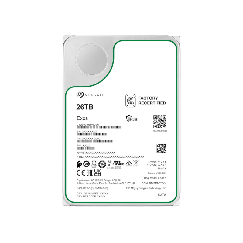 Жесткий диск 26.0TB Seagate Exos ST26000NM000C-FR