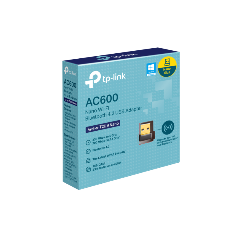 Сетевая карта TP-Link Archer T2UB Nano