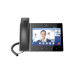 Grandstream GXV3480 Видео, 16 SIP, 16 линий, Android, 8-дюймовый сенсорный экран IPS, PoE, Wi-Fi 6, черный