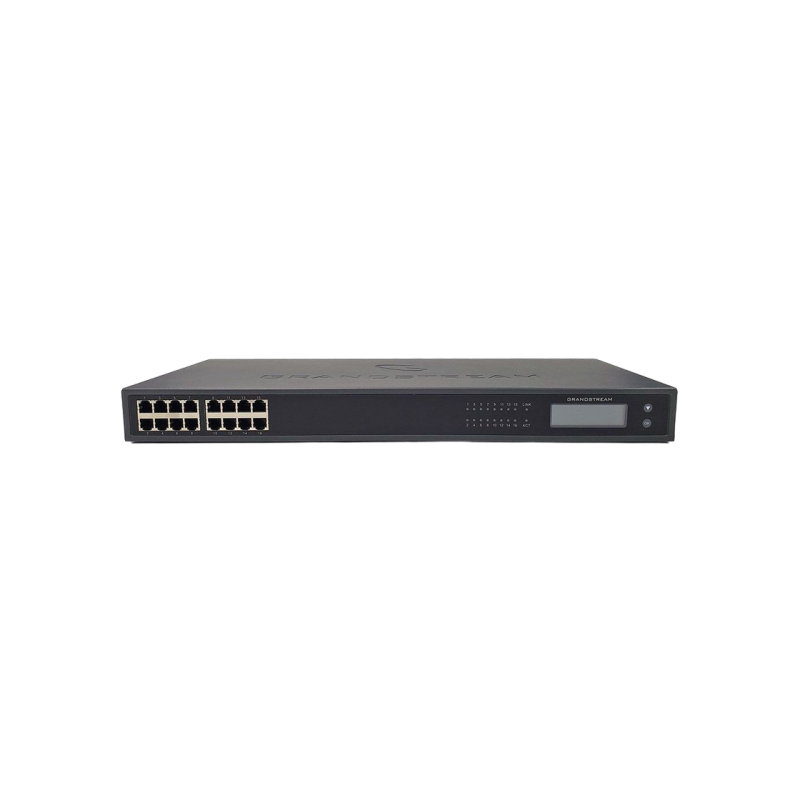 Grandstream GXW4216 v2 16-портовый шлюз FXS, 2x50-контактных разъема Telco, двойная прошивка