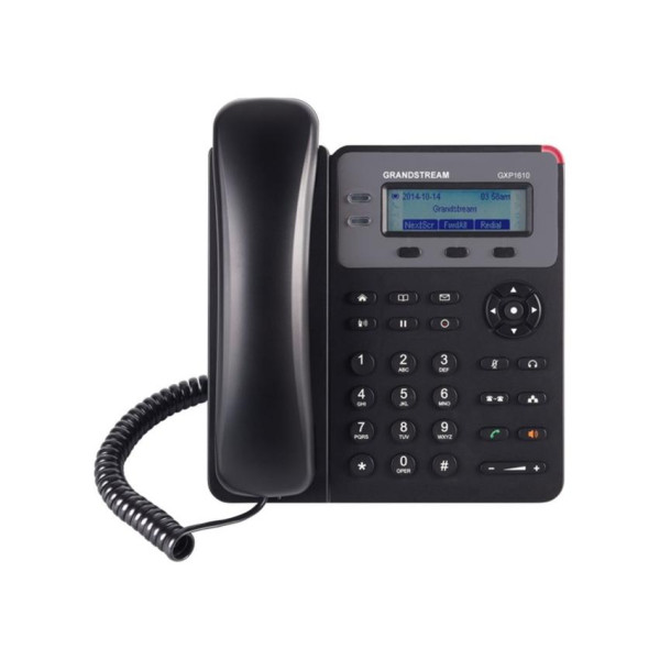 Grandstream GXP1610,1 SIP,1 Line, no PoE, Black