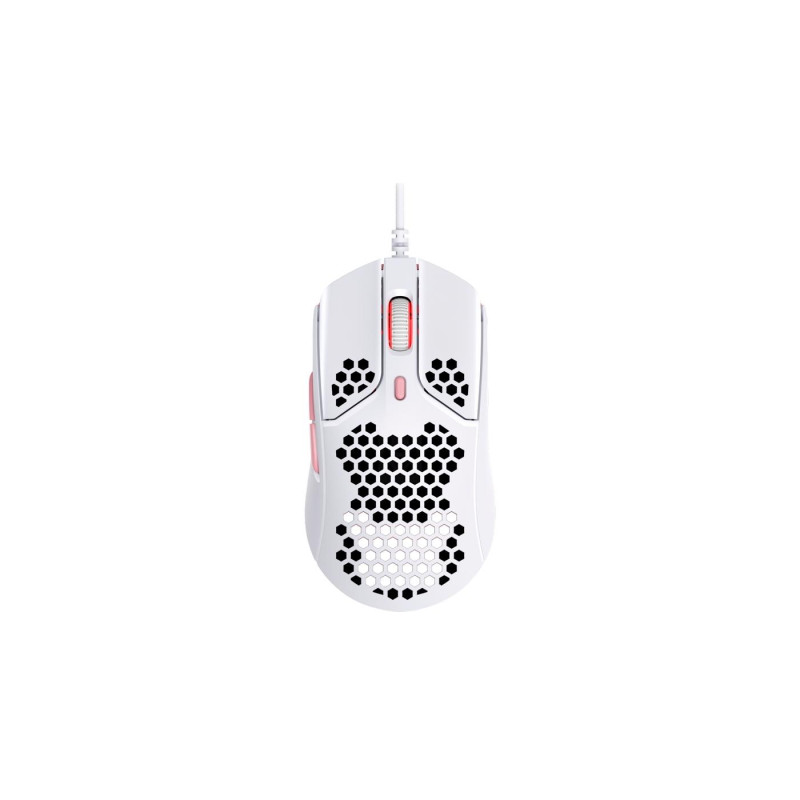 Мышь HyperX Pulsefire Haste, белый/розовый, 141568