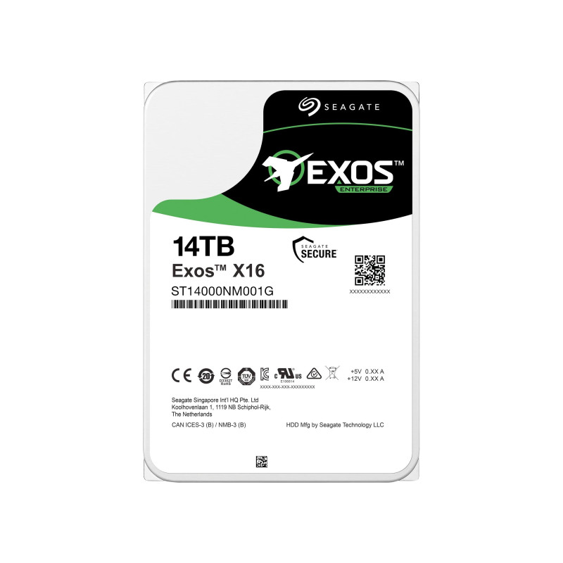HDD 14.0TB Seagate ST14000NM001G Server Exos X16