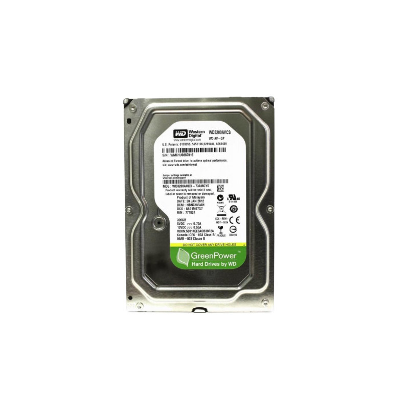 Жесткий диск 500GB Western Digital WD5000AVCS AV-GP