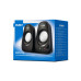 SVEN 190 Black (USB), 2.0/2x3 Вт RMS, питание от USB, входы для наушников и микрофона, поворотный регулятор громкости