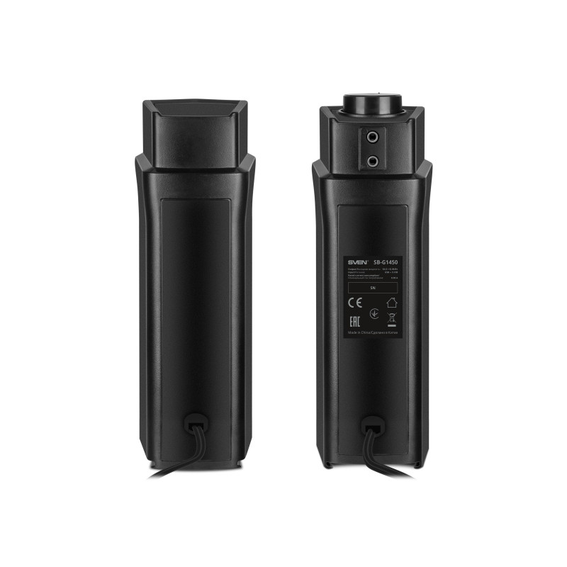 Компактный игровой саундбар SVEN SB-G1450 с Bluetooth и динамической переключаемой подсветкой, черный (RMS 10 Вт, USB, дисплей