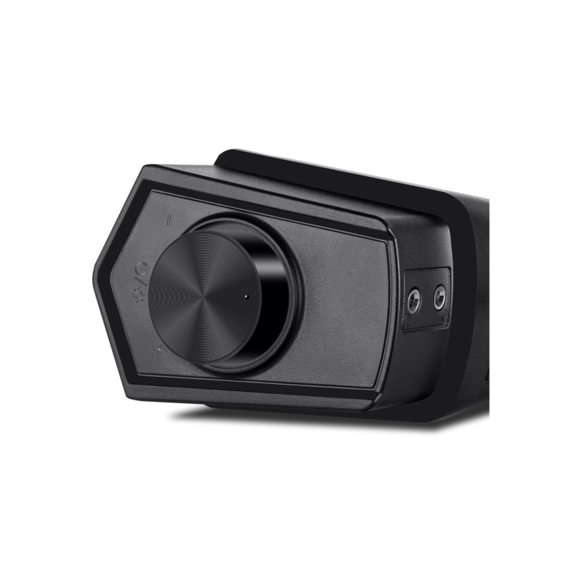 Компактный игровой саундбар SVEN SB-G1450 с Bluetooth и динамической переключаемой подсветкой, черный (RMS 10 Вт, USB, дисплей