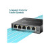 TP-LINK TL-SG105E 5-port Gigabit Easy Smart Switch, Black, 5 10/100/1000M RJ45 ports, Steel case, QoS, IGMP