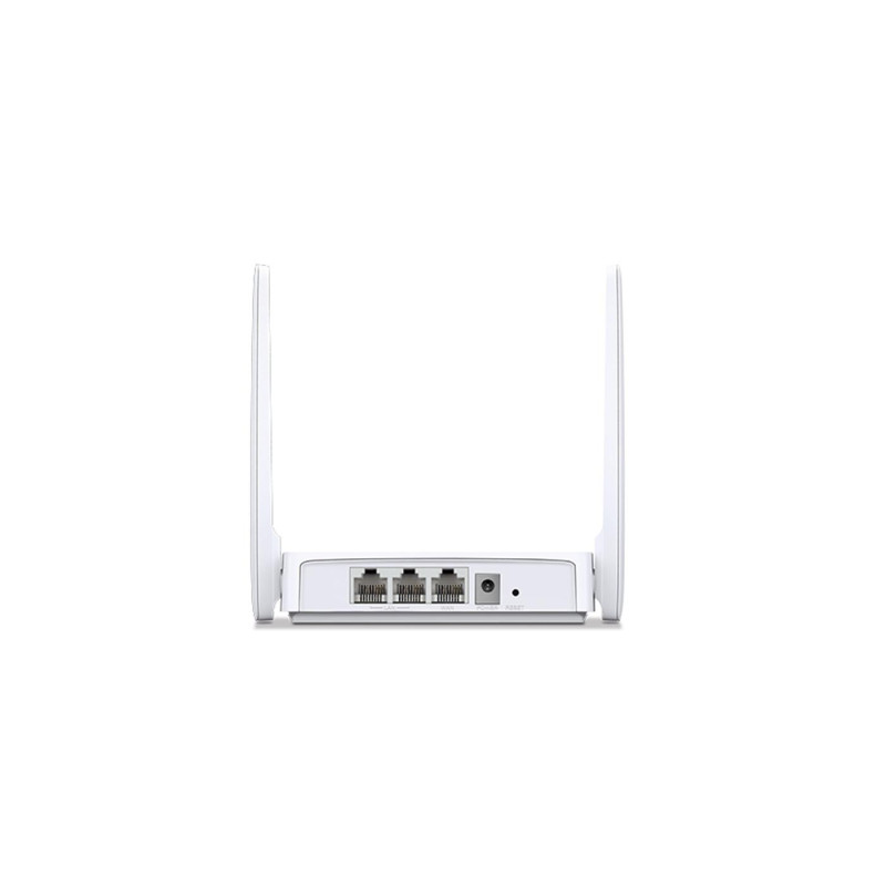 MERCUSYS MW301R N300 Wireless Router, 300Mbps on 2.4GHz, 802.11n/b/g, 1 WAN + 4 LAN, 2 fixed antennas
