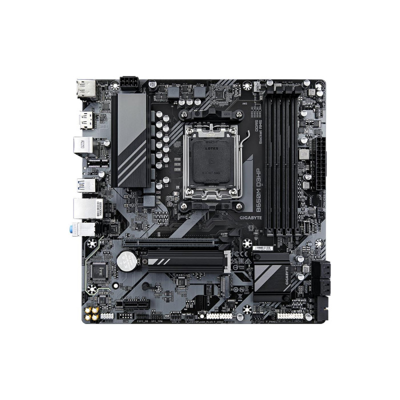 GIGABYTE B650M D3HP, Socket AM5, 9Phases, AMD B850, Dual 4xDDR5-8200, APU AMD graphics, 1xHDMI, 2xDP, 2xPCIe5.0 X16