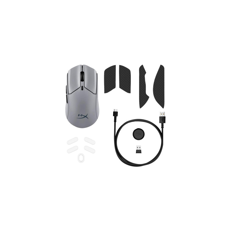 Мышь HyperX Pulsefire Haste 2 Pro Wireless, Gray