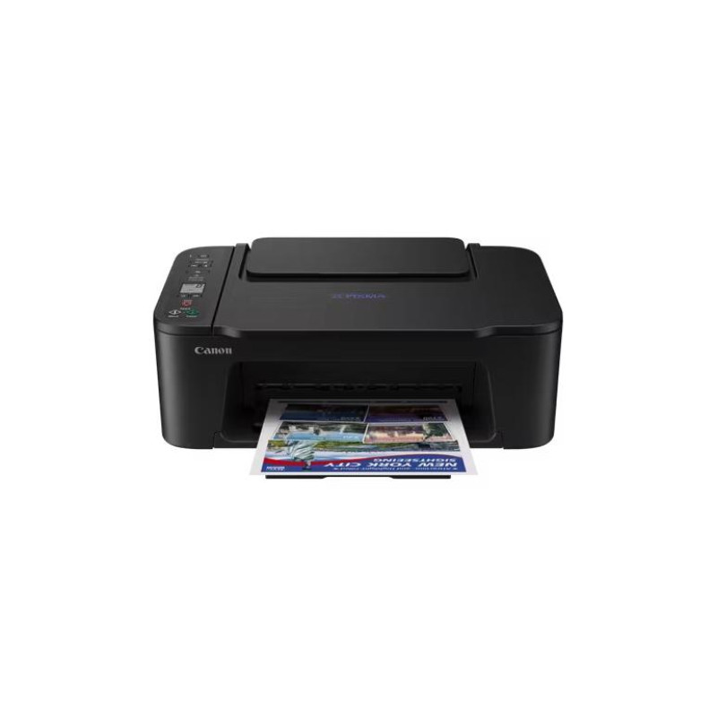 MFD Canon Pixma E3640 Black, Colour Print/Duplex/Scan/Copier/ Wi-Fi+Cloud Link,  A4, ESAT 9.9/5.7 ipm, Print 