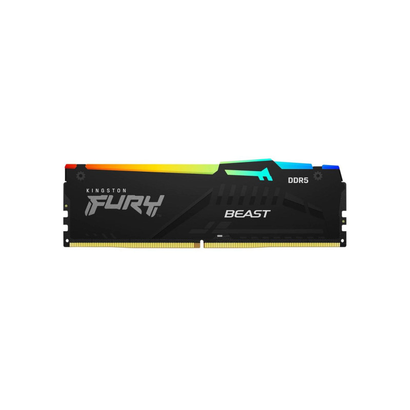 Оперативная память 16GB DDR5-6000 Kingston Fury Beast DDR5 RGB Expo, KF560C30BBEA-16