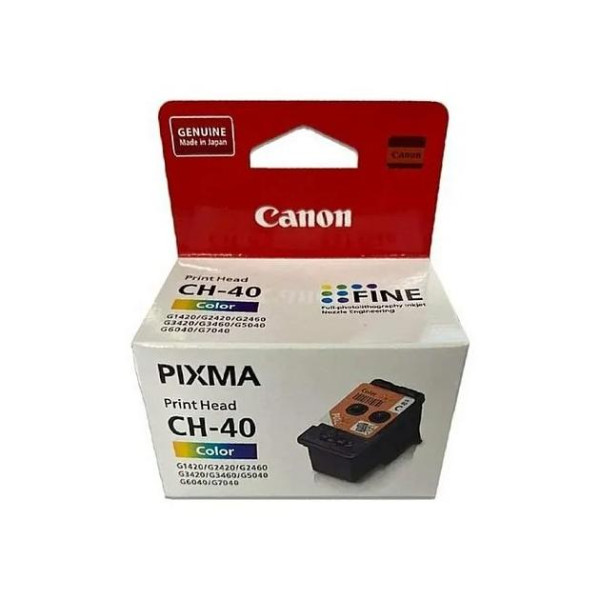 Print Head CH-40 (3430C001) EMB Color (the following Color ink cartridges:GI-41C/M/Y) for Printers Canon Pixma 