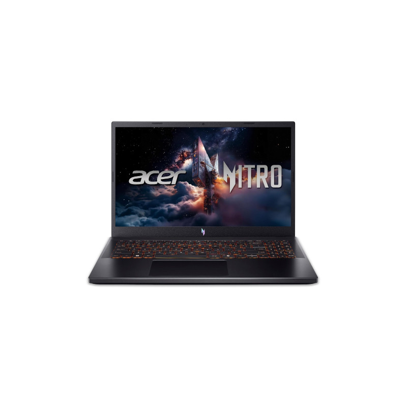 ACER Nitro V 15 ANV15-52 Obsidian Black 15,6 дюйма, IPS FHD, 165 Гц (Intel Core 5 210H 8 ядер, 2,2–4,8 ГГц, 16 ГБ оперативной памяти DDR5)
