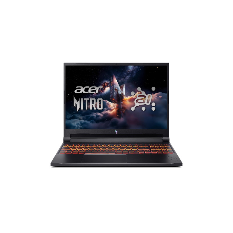 ACER Nitro V 16 AI ANV16-42 Shale Black 16” IPS WUXGA 180Hz (AMD Ryzen 5 240 AI 6xCore 4.3-5.0GHz, 16GB DDR5 RAM (